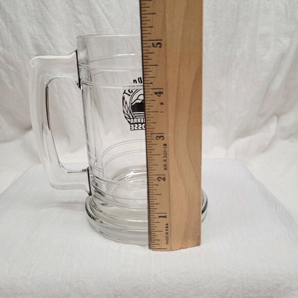 Oktoberfest High Sierra Lacrosse Glass Beer Mug 5" Tall Logo Design - Picture 5 of 5